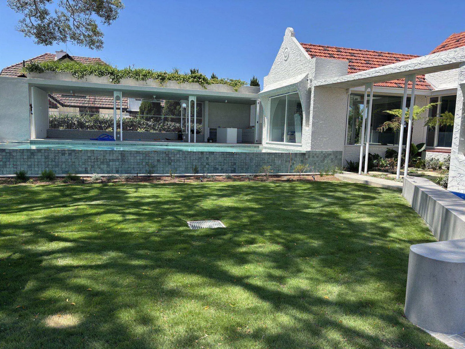 Windsor pool finished view